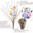 Shitailu Artificial Easter Spray Vine With Pastel Easter Eggs And Berries- Decorative Spring Floral Stems-Easter Egg Twig Branches For Floral Arrangement-Centerpiece Wreath Decoration (26 Pcs)