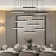 Zamarripa 10 - Light Dimmable LED Rectangle Chandelier