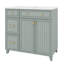 Meuble-lavabo 36 po avec lavabo en céramique-462969162