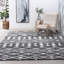 Tapis gris / blanc Jemima-870530650