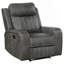 Fauteuil inclinable gris 1 pièce Forrest