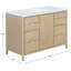 Meuble-lavabo simple Laraine Petrabecca-118474329
