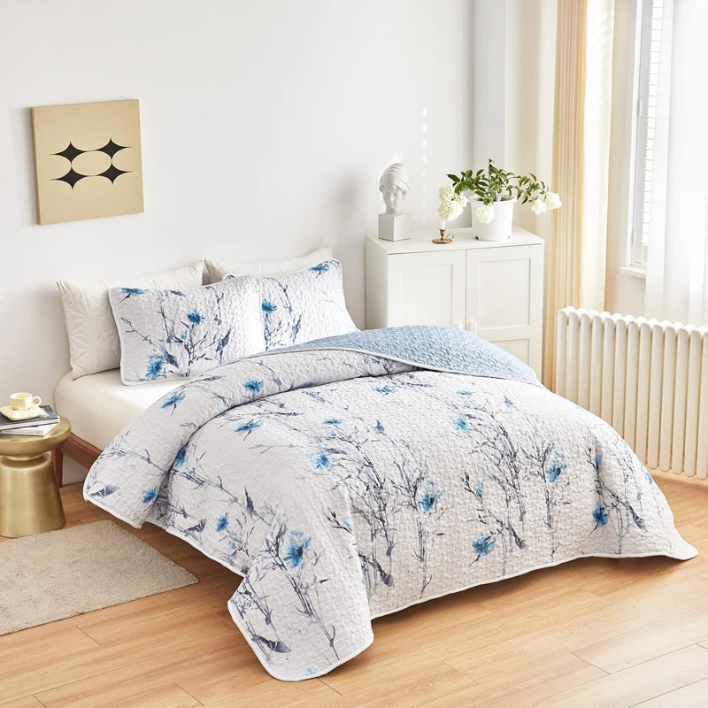 Quilt Set 3 Pieces Full/Queen Size
