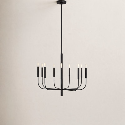 Tedder 9-Light Dimmable Traditional Chandelier