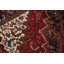 Tapis à motif géométrique de teinture végétale traditionnel 7 x 10