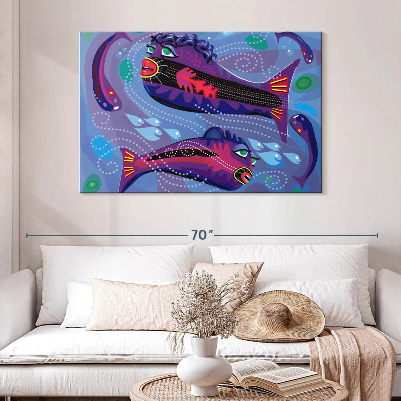 Brampt Latin Lovers, 32" H x 48" W