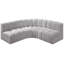 Hirah Upholstered Curved Sectional Reversible-89266558