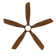 Zephyr 62'' Smart Indoor/Outdoor Ceiling Fan with 2700K-3000K-4000K-5000K Selectable LED Light Kit and Remote Control, Works With Alexa and iOS / Android App