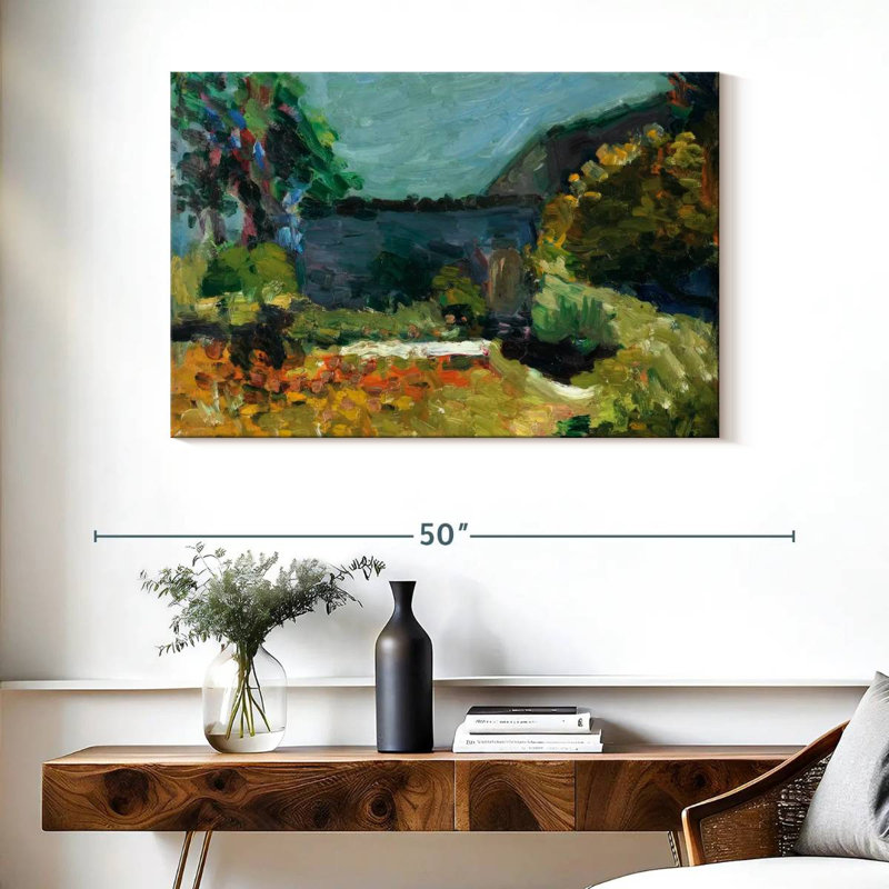 Paysage de Senne, 1898, H 26 po x l 39 po