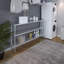 Table de travail en acier inoxydable avec deux tablettes-60901500