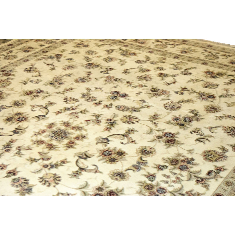 Tapis rectangulaire noué à la main
