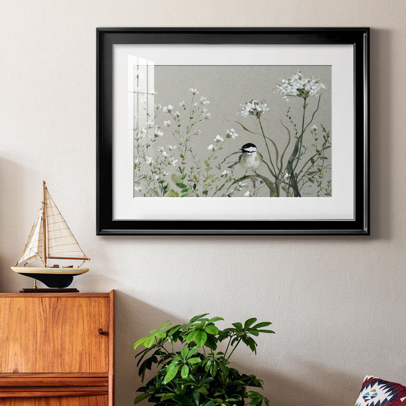 Bouquet de Grace Meadow II - cadre photo, Noir, H 30,5 po x l 42,5 po x P 1,5 po
