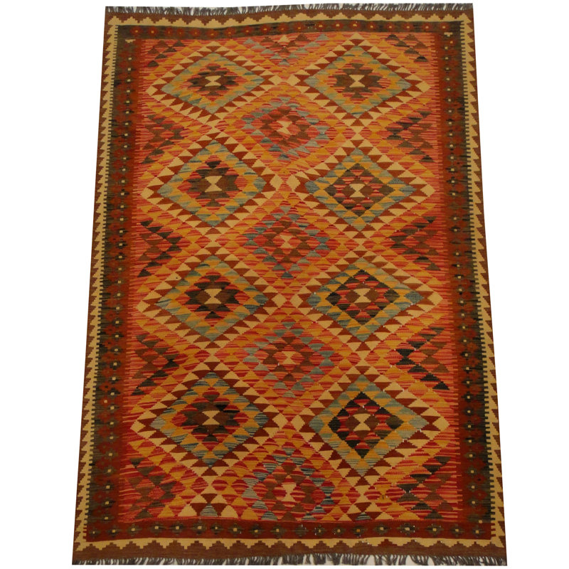 Azpeitia Wool Southwestern Indoor Rug