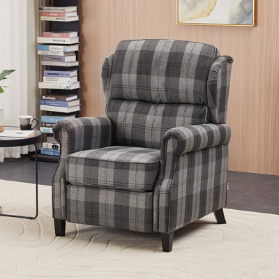 Upholstered Linen Armchair