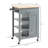 Wide Rolling Kitchen Cart-1393836972