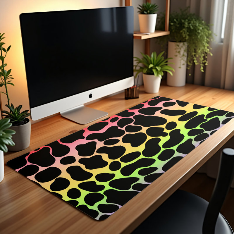 Polyester Desk Pad, 14.4x12.1