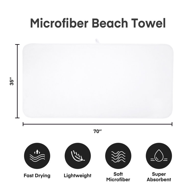 Anna-Lee Bath Sheet, White