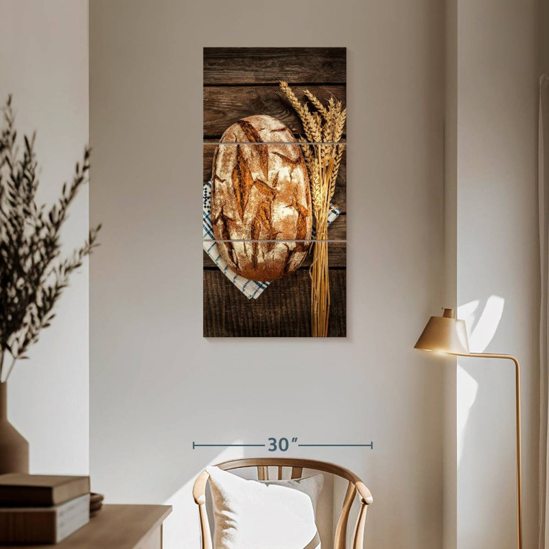 Bread, 62" H x 30" W