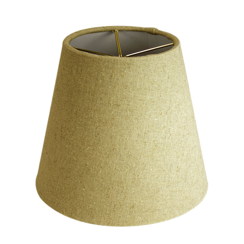 Sand Linen Empire Lamp Shade 8'' Classic Design