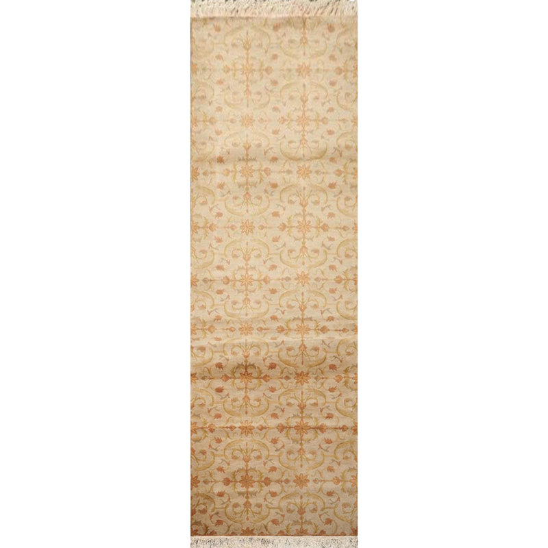 Arnfinn One-of-a-Kind Rectangle:3'x9'9'' Wool Area Rug in Moss