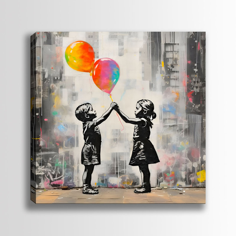 Peinture décorative sur toile