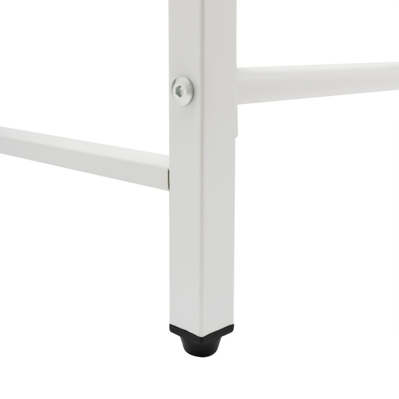 Makay  Extendable Microwave Oven Rack Shelving Unit, White