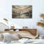 Paysage, arbre, art mural sur toile, ensemble de 1-129324603-129324601