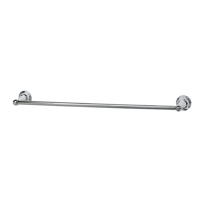 Barre à serviettes murale 24", Chrome