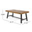 Table basse Carlisle avec rangement caché et fabrication en bois durable, parfaite pour les espaces de vie modernes et fonctionnels.