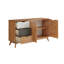 Ferncliff 140 Cm Wide 3 Drawer Pine Solid Wood Sideboard