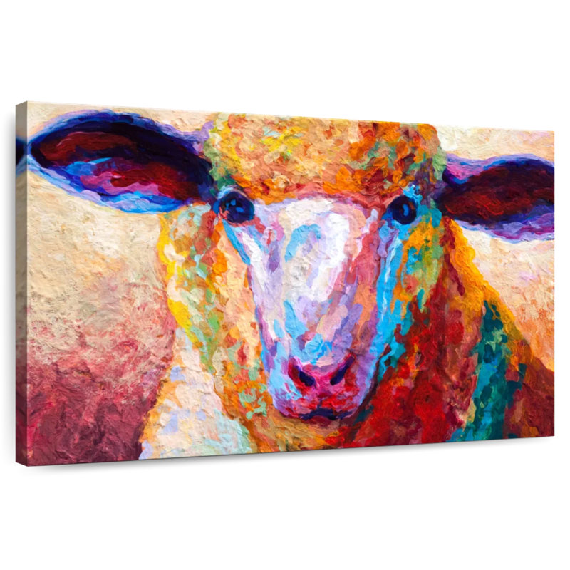 Brampt Dorset Ewe, 24" H x 36" W