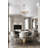 Modern 10 Light Gold Linear Chandelier