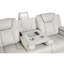 Fauteuil inclinable et électrique 3 lumières à DEL en similicuir -125915753