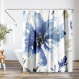 Shower Curtain Finesse by PI Creative Art