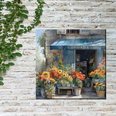 Art sur toile Village Village