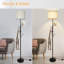 Aitanna Black Traditional Floor Lamp