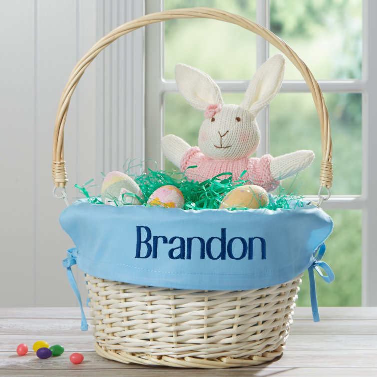 Personalization Mall Wicker Basket
