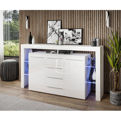 Allonte 170cm W 4 - Drawer Chest of Drawers