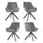 Gefjun 46cm H Upholstered Metal Upholstered Back Armchair-1598922976