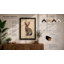Upright Rabbit Boho - Framed Print-1084196713-1084196708