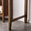 Bureau rectangulaire en bois massif avec tiroirs Walnut-1221356251