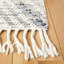 Tapis ivoire / bleu en jute / sisal / laine / coton tissé à la main Garstang-546887509