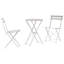 2 - Person Patio Dining Set Rectangular Table with Cushions Included-1205524621