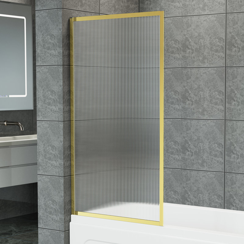 Fixed Framed Over Bath Shower Screen