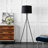 Olivine 61.5'' Black Tripod Floor Lamp