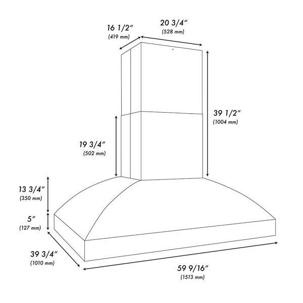 Dimensions du produit