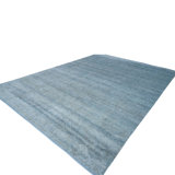 Solid Wool Silk Blend Rug - 10' x 14'