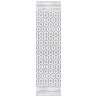 Cela Hand Tufted Performance Geometric Rug