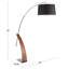 Lampe sur pied arquée 74 po Demariana-90293805-90293801-90293802