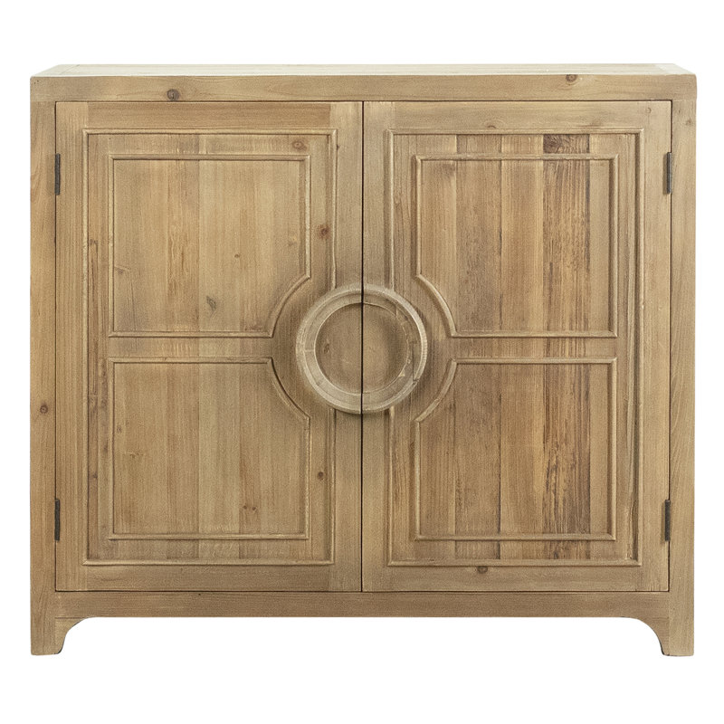 Cordova 35" Wide Solid Wood Server, Antique Wood